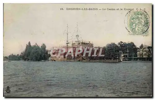 Ansichtskarte AK Enghien les Bains Le Casino et le Kursaal