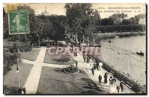 Cartes postales Enghien les Bains Les Jardins du Casino