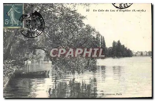 Cartes postales Un coin du Lac d'Enghien S et O