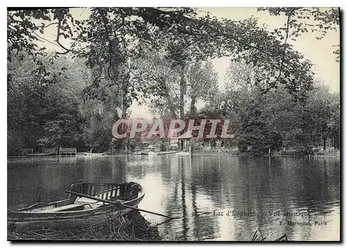 Cartes postales Lac d'Enghien Vue artistique