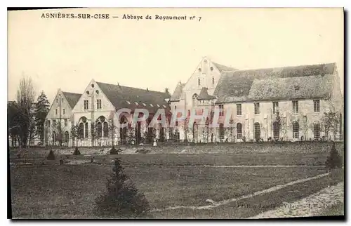 Cartes postales Asnieres sur Oise Abbaye de Royaumont