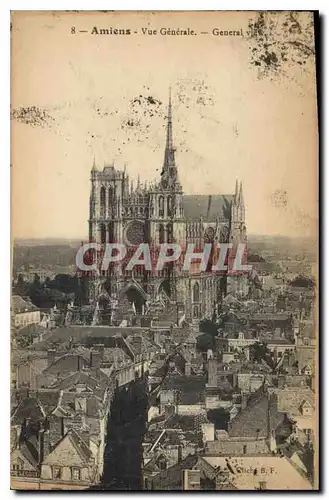 Cartes postales Amiens Vue generale