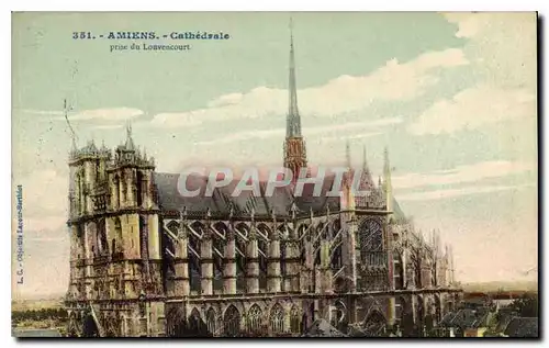 Cartes postales Amiens Cathedrale