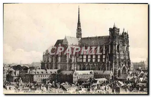 Ansichtskarte AK Amiens la cathedrale cote Nord