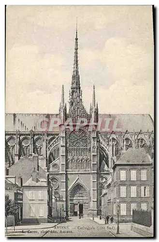 Cartes postales Amiens cathedrale cote Sud
