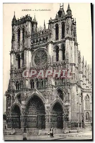 Cartes postales Amiens la cathedrale