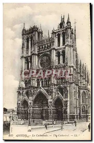 Cartes postales Amiens la cathedrale