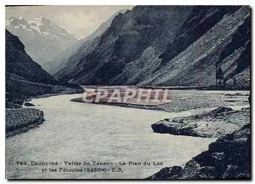 Cartes postales Dauphine vallee du Veneon le plan du Lac et les Fetoules