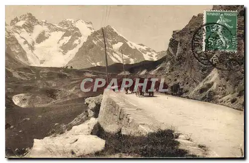 Ansichtskarte AK Le Dauphine Route du Lautaret le Glacier de l'Homme