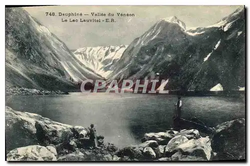 Ansichtskarte AK Dauphine vallee du Veneon le lac Lauvitel