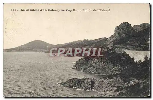 Ansichtskarte AK La Corniche d'Or Colanques Cap Brun Pointe de L'Esterel