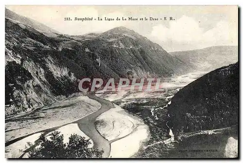 Cartes postales Dauphine la Ligne de la Mure et le Drac