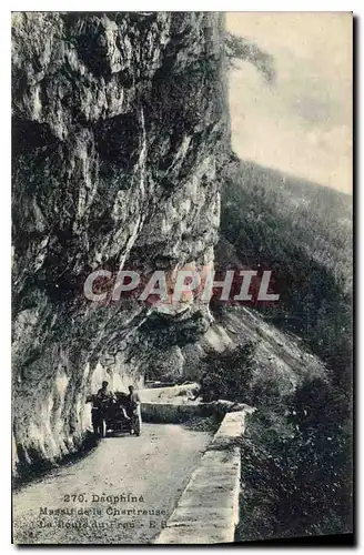 Cartes postales Dauphine Massif de la Chartreuse la route du Frou