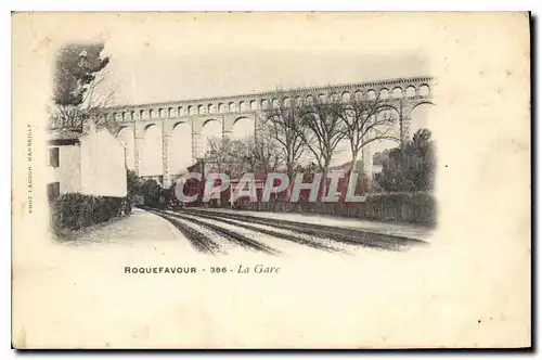 Cartes postales Roquefavour la gare