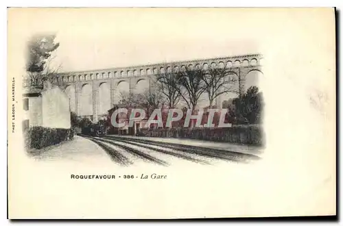 Cartes postales Roquefavour la gare