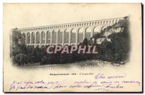 Cartes postales Roquefavour l'acqueduc