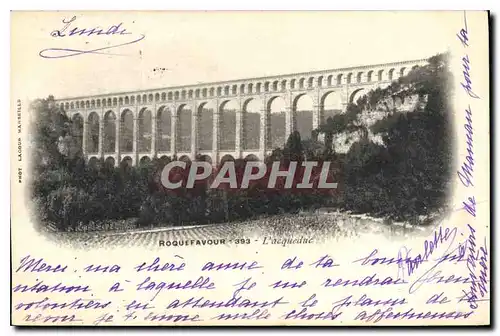 Cartes postales Roquefavour l'acqueduc