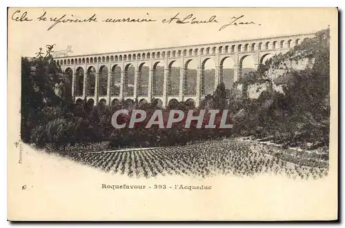 Cartes postales Roquefavour l'Acqueduc