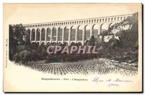 Cartes postales Roquefavour l'Acqueduc