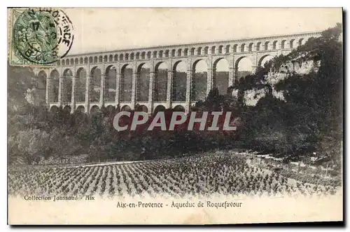 Cartes postales Aix en provence l'Aqueduc Roquefavour