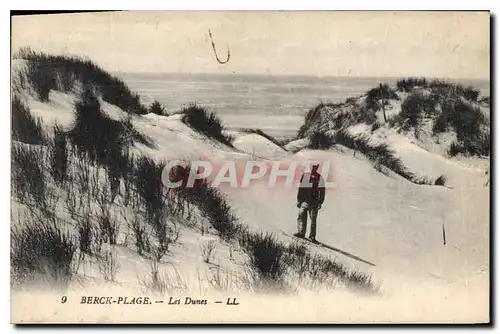 Cartes postales Berck Plage les Dunes