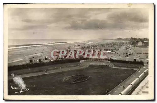 Cartes postales Berck Plage vue generale de la plage