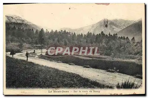 Ansichtskarte AK Le Mont Dore sur la route du Sancy