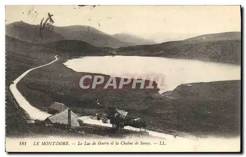 Cartes postales Le Mont Dore le Lac de Guery et la chaine de Sancy