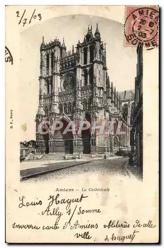 Cartes postales Amiens la cathedrale