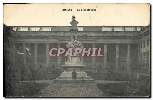 Cartes postales Amiens la Bibliotheque