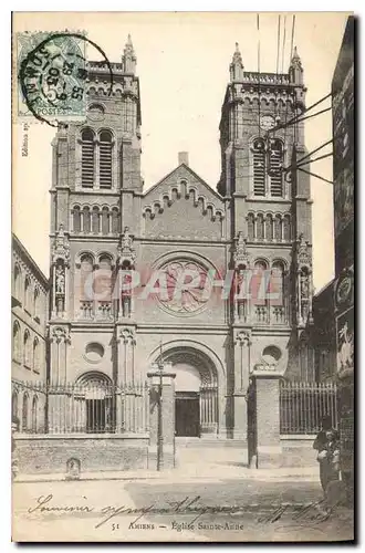 Ansichtskarte AK Amiens Eglise Saint Anne