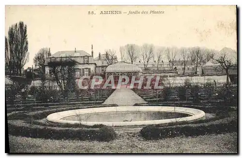 Cartes postales Amiens jardin des Plantes