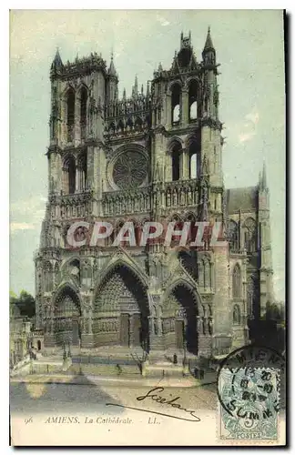 Cartes postales Amiens la cathedrale