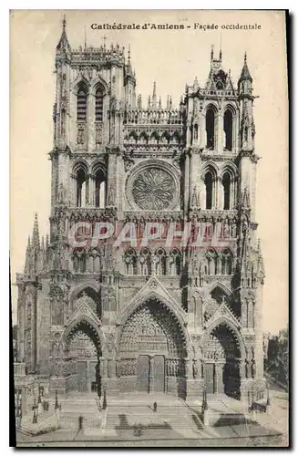 Cartes postales Amiens Facade Occidentale
