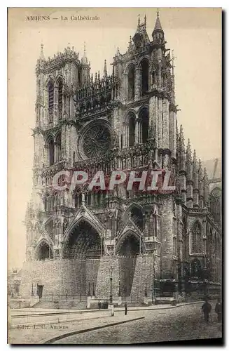 Cartes postales Amiens la cathedrale