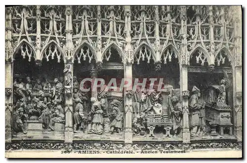 Cartes postales Amiens cathedrale Ancien Testament