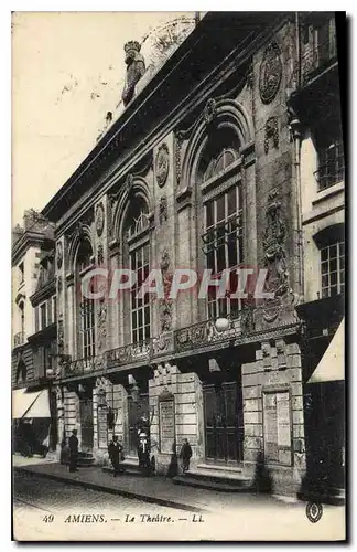 Cartes postales Amiens le Theatre