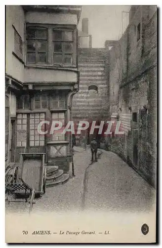 Cartes postales Amiens le Passage Gossart