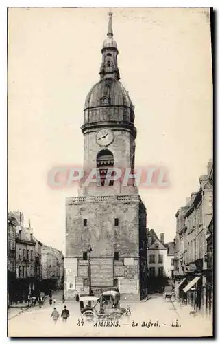 Cartes postales Amiens le Beffroi