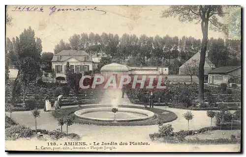 Cartes postales Amiens le jardin des plantes