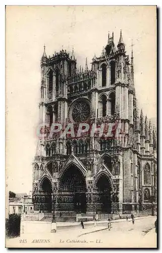 Cartes postales Amiens la Cathedrale