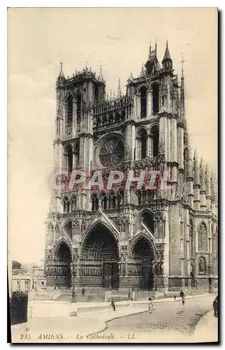 Cartes postales Amiens la Cathedrale