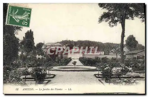 Cartes postales Amiens Le Jardin des Plantes