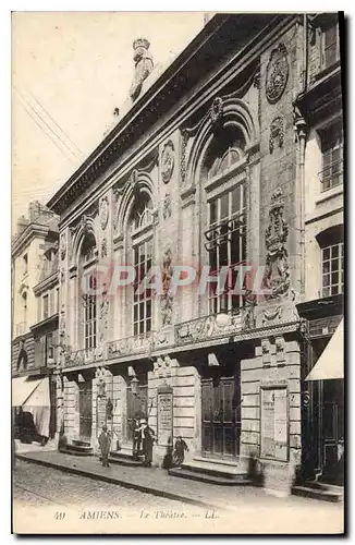 Cartes postales Amiens Le Theatre