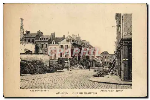 Cartes postales Amiens Rue de Beauvais