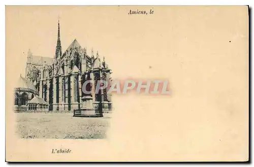 Cartes postales Amiens L'abside