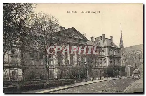 Ansichtskarte AK Amiens La cour d'Appel