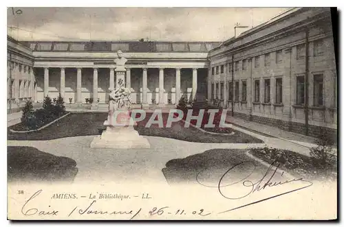 Cartes postales Amiens La Bibliotheque