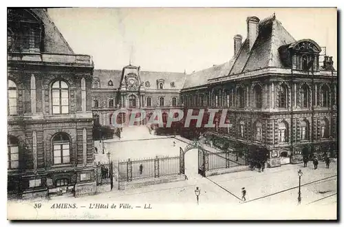 Cartes postales Amiens L'Hotel de Ville
