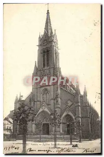 Ansichtskarte AK Amiens Eglise Saint Martin